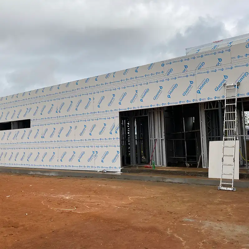 Construção com drywall e steel frame