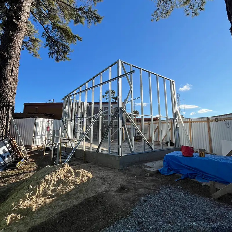 Estrutura com Steel Frame em São José e região